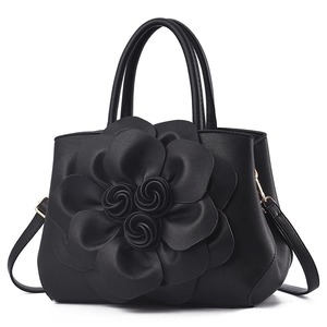 Vintage Women Large Leather Handbags PU <b>Wallet</b> Purses Hand Bags <b>Ladies</b> Flower Fashion Tote Handbags - Product Image 4
