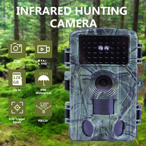 4K 30 Fps Caméra infrarouge sans fil de la faune 60MP Outdoor Wifi Picture Trap CMOS Sensor Element for Hunting Trail Supports SD - Product Image 4