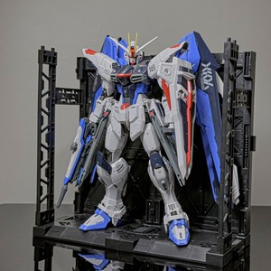 ชั้นวางโมเดลกันพลาแบบโมดูลาร์ PVC TW Unlimited Connection RG HG พร้อมฐานขยายได้และฝาครอบ - Product Image 6