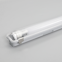 Luminaire LED Tri-Proof IP65 IK08 G13 étanche 9W-48W pour entrepôt, parking, atelier, testé en chute
