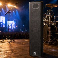 Columna de Sonido Pasiva de Alto Rendimiento JSL, Columna Compacta Profesional