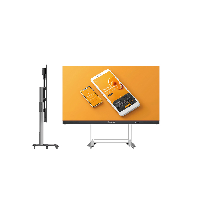 135 Inch Foldable Mobile Led Conference Machine TV Price Pantalla Premium Indoor Moving Video Wall Display Screen Panel