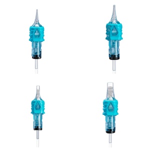 Cartouche d'aiguilles de tatouage jetables en acier inoxydable 1203RL, 20 pièces/boîte, pour maquillage permanent (PMU), liner rond pour tatouage corporel - Product Image 1