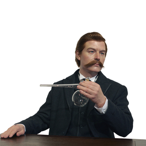 Khoa học bảo tàng tượng người nổi tiếng sáp điêu khắc trong nhà khoa học nổi tiếng Silicone mô hình bức tượng trang trí thú vị cho Bảo tàng - Product Image 1