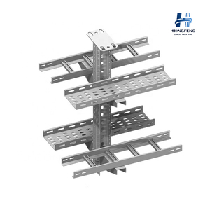 Bandeja de Cableado Galvanizada de Alta Calidad con Diseño Ventilado para Cableado de Alto Voltaje - Product Image 1