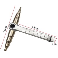 Outil d'expansion manuel universel pour tuyaux de réfrigération en cuivre, kit d'évasement en acier inoxydable 6mm-22mm 1/4, qualité industrielle, garantie 1 an