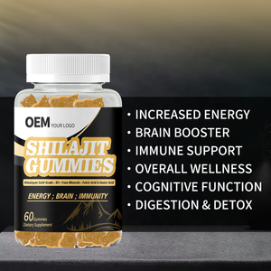 Gomitas de Shilajit, Suplemento Herbal Dietético, Suplemento de Ácido Fúlvico, Gomitas de Shilajit Naturales con Más de 85 Minerales - Product Image 5