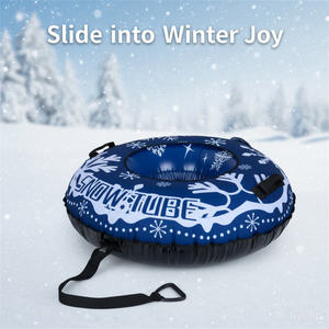 600D Oxford Cloth <b>Snow</b> <b>Sled</b> Waterproof with Handles and Strap - Product Image 4