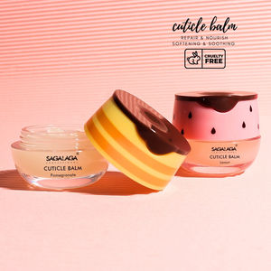 SAGALAGA 100% aceite <span class=keywords><strong>de</strong></span> bálsamo para cutículas orgánico Natural hidrata como regalo <span class=keywords><strong>de</strong></span> Navidad lindo Mini bote bálsamo para cutículas previene las uñas secas - Product Image 6