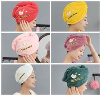 Factory Direct Selling Wholesale Wrap Quick Dry Soft Shower Spa Sustainable Terry Head Wrap Women Salon Hair Towel