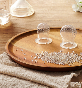 Bán Sỉ Núm Vú Giả Cho Bé Ăn Thức Ăn Sinh Thái Thiết Kế Răng Hoạt Hình Vui Nhộn Núm Vú Giả Cho Bé Ăn Hoa Quả - Product Image 4