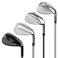 Usine personnalisée couleur noire Golf Wedge CNC fraisage visage dans un ensemble
