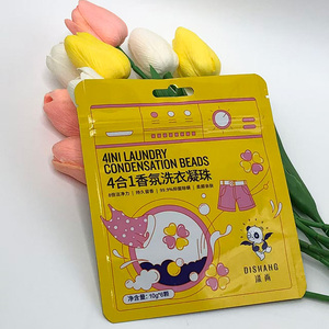 Bolsa de seguridad PE personalizada de 10 g con muesca de corte, duradera y resellable para bolsas con cierre, para perlas antihumedad y otros productos químicos - Product Image 3