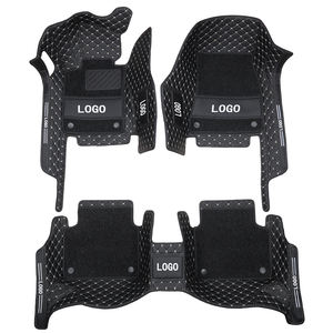 自動車インテリアカーフットマット5Dラグジュアリーレザースペシャルカーマットダブルレイヤーチャンガンアルスビンカーフロアマット - Product Image 1