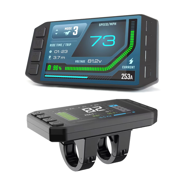 Stylish and Durable Motorcycle Instrument Panel - LCD Display, Waterproof, Suitable for Cruiser and Sports Motorcycles