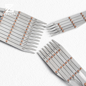 ไม้บรรทัดสแตนเลส Nattools สำหรับงาน DIY ทำเข็มขัดหนัง ทำมือ ใช้สำหรับวัดระยะห่างเท่ากันอย่างรวดเร็ว - Product Image 5