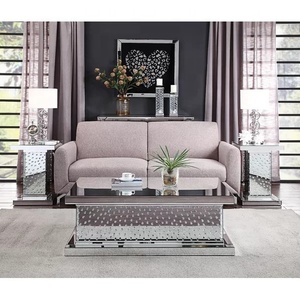 Sparkly di Cristallo Galleggiante Soggiorno Mobili A Specchio Da Tavolo Da Caffè - Product Image 2