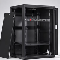 LACY 22U Deluxe Kabinet Jaringan Dinding Berbahan Baja SPCC dengan Lapisan Powder-Coated, Rak Server CCTV Pusat Data 19-Inci, Model Perlindungan IP20