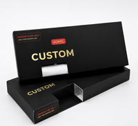 Boîte cadeau en carton durable et écologique en matériaux recyclés avec doublure en éponge, plateau pré-découpé imprimé couleur personnalisée et étiquette 3ml pour flacon de 3ml
