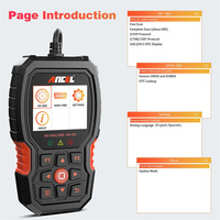 ANCEL HD601 Outils de diagnostic pour camions lourds Scanner OBD2 Moteur de contrôle diesel tout système pour lecteur de code Freightliner Cummins
