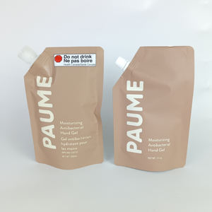 Bolsa de Embalaje Personalizada de Aluminio con Boquilla para Líquidos, Tipo Stand-Up, para Gel de Manos - Product Image 3