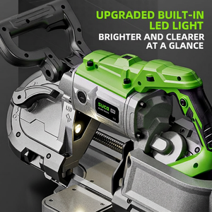 High-<b>power</b> band <b>saw</b> machine, woodworking machinery, portable roller multi-function band <b>saw</b>, fully automatic, small and portable - Product Image 3