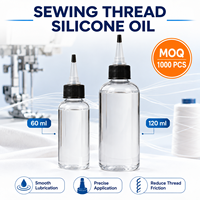 Huile de silicone lubrifiante pour fil à coudre industriel pour machines textiles à grande vitesse