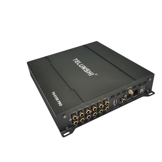 Customized Automotive Audio System with DSP Professional Digital Amplifier and Crossovers Professional Audio Solution