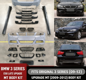 ชุดแต่งภายนอกรถยนต์ Auron 3 Series E90 รุ่นใหม่ อัพเกรดกันชน ปี 2009-2012 ราคาดีที่สุด ชุดกันชนครบชุด - Product Image 2