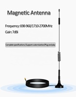 Antenne 4G LTE à gain élevé avec base magnétique, connecteur SMA mâle, antenne externe pour routeur sans fil
