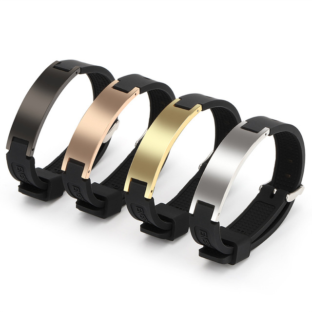 New Design Negative Ion Silicone Balance Power Energy Jewelry Scalar Bio Performance Adjustable Quantum Energy Silicone Bracelet