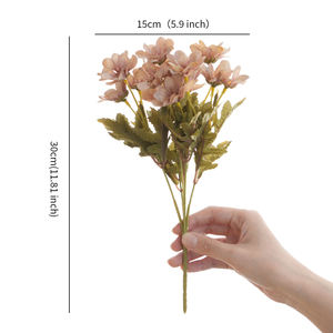 ดอกเบญจมาศฝรั่งเศสประดิษฐ์ขนาดเล็ก สัมผัสเหมือนจริง ดอกไม้ประดิษฐ์ สัมผัสเหมือนจริง - Product Image 2