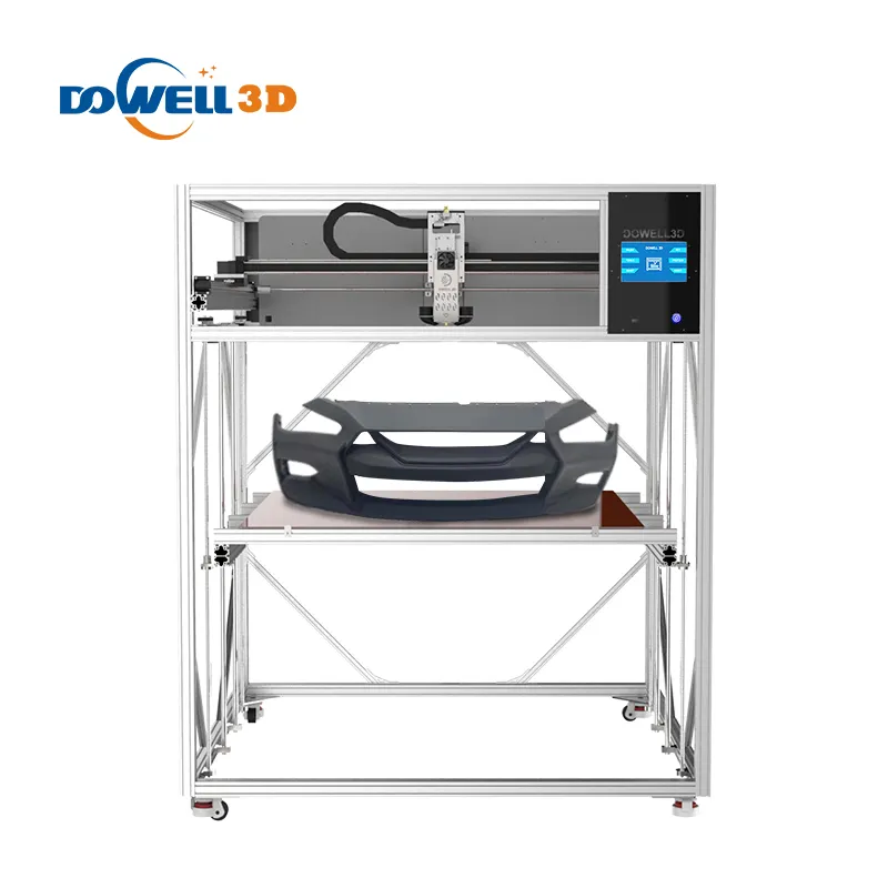 Dowell-impresora 3d digital, extrusora de gran tamaño y alta velocidad, estampador de alta temperatura, industrial