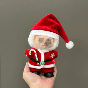 Vêtements Labubu 1ère/2ème/3ème génération uniquement Costumes de Noël Accessoires Vêtements Pendentifs Poupées Jouet de dessin animé Vêtements de poupée <span class=keywords><strong>Gnome</strong></span> de Noël - Product Image 3