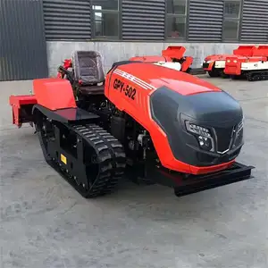 50HP Crawler Farm Tractor With Rubber Track For Paddy Field