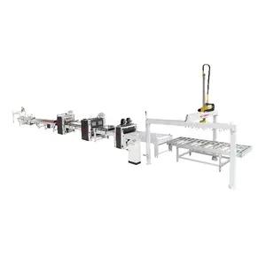 TC woodworking machinery automatic Paper/ PVC Film/ Acrylic PUR Hot Melt Glue Laminating Machine