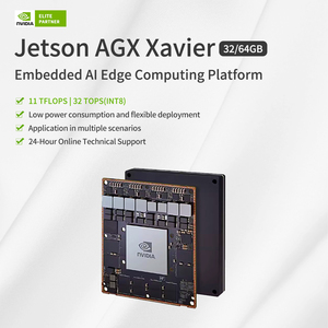 Jetson agx Xavier ai cạnh máy tính 32Tops không quạt v2x v2g ivics hệ thống đỗ xe mô-đun điện tử bộ dụng cụ cho OCR xe tấm - Product Image 2