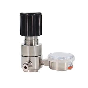 SS316 áp lực Bảng điều chỉnh NPT Ống phù hợp CO2 Xi lanh khí điều chỉnh với dòng điều chỉnh cho Helium <span class=keywords><strong>acetylene</strong></span> - Product Image 2