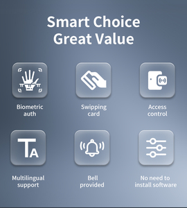 Dispositivo de Control de Acceso Biométrico Comet FA-830, Registro de Tiempo con Huella Dactilar, Logotipo Personalizable, Capacidad para 1000 Usuarios - Product Image 2