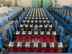 PBR 패널 및 R 패널 유압 라인 도금 AG 패널 시트 롤 성형 기계 제품형 타일 만들기 기계 - Product Image 6