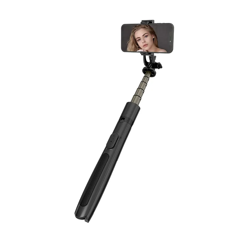 Multi-Functionele Versterkte Aluminium Legering Live Blue Tooth Statief Selfie Stok