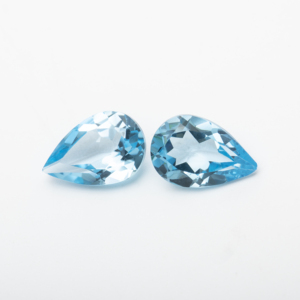 Proveedor de Topacio Azul Cielo en Forma de Pera, Gema Natural Auténtica de Primera Calidad, Gemas Brillantes de la Tierra - Product Image 3