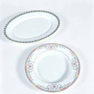 European Ceramic Light Luxury High-end Portable Tableware Set Chinese <b>Gold</b> <b>Painting</b> Housewarming Gift Giving Setting - Product Image 4