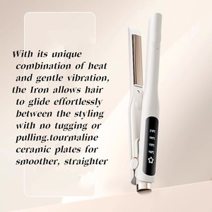 Mini Portable Hair Straightener Ceramic Coating Battery Powered Dual Use For Dry And Wet Hair - Product Image 5