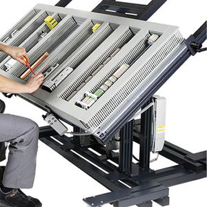 โต๊ะประกอบทำดัชนีโรตารี่โลหะ OEM แท่นวางแผงไฟฟ้าแบบยกได้ - Product Image 4