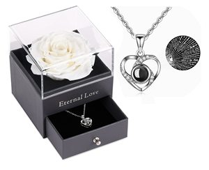 Boîte à bijoux en forme de <span class=keywords><strong>rose</strong></span> <span class=keywords><strong>éternelle</strong></span> à <span class=keywords><strong>prix</strong></span> avantageux, boîte à bijoux en forme de <span class=keywords><strong>rose</strong></span>, fleurs infinies, roses conservées - Product Image 1