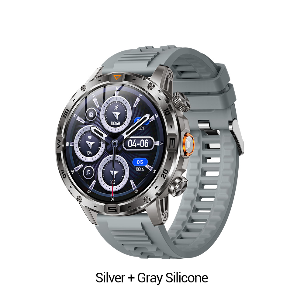 Silicone argenté + gris