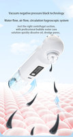 Machine de beauté de la peau en micro mousse Instrument de massage et d'aspiration des points noirs pour tous les types de peau Instrument de nettoyage des pores