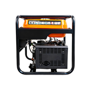 Hand/Electric Start Reliable 4.5kW <b>Generator</b> <b>Gas</b> or Powered 50 60 Hz for Use HS4800-L-3 Built in LED Display Shows Voltage Frequ - Product Image 1