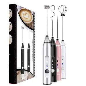 <span class=keywords><strong>Mousseur</strong></span> à <span class=keywords><strong>lait</strong></span> <span class=keywords><strong>électrique</strong></span> automatique USB en acier inoxydable de qualité supérieure avec support - Product Image 1